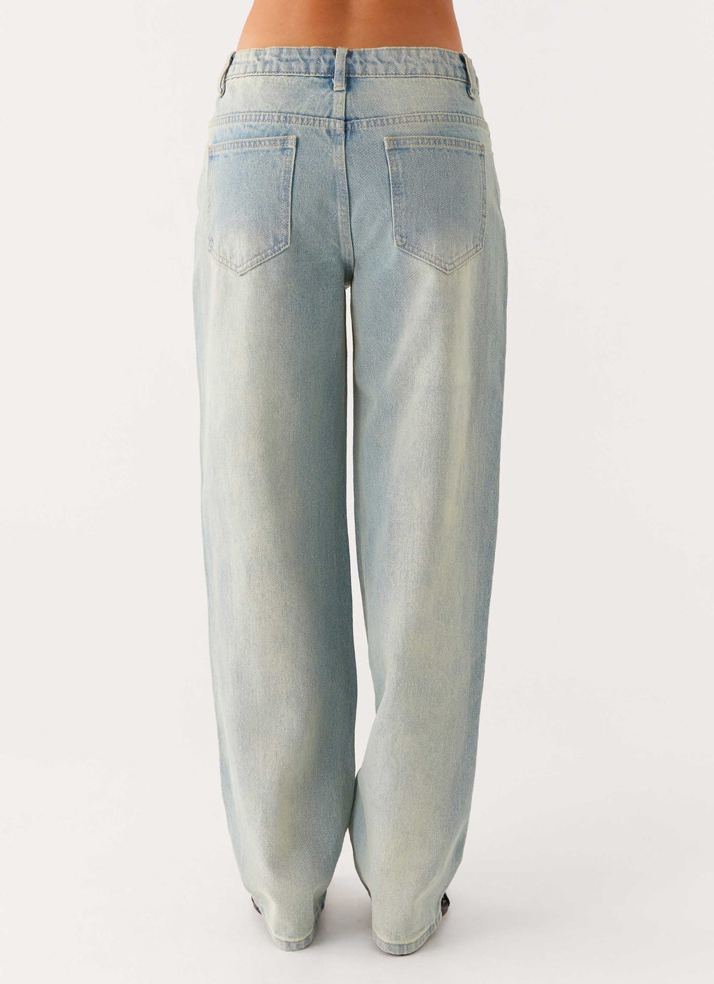Poppy Low Rise Jeans - Vintage Denim