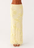 Radiate Maxi Skirt - Yellow
