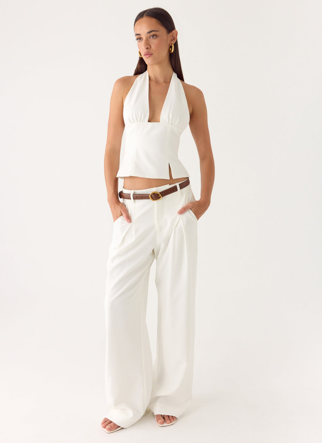 Rosallina Belt - Brown