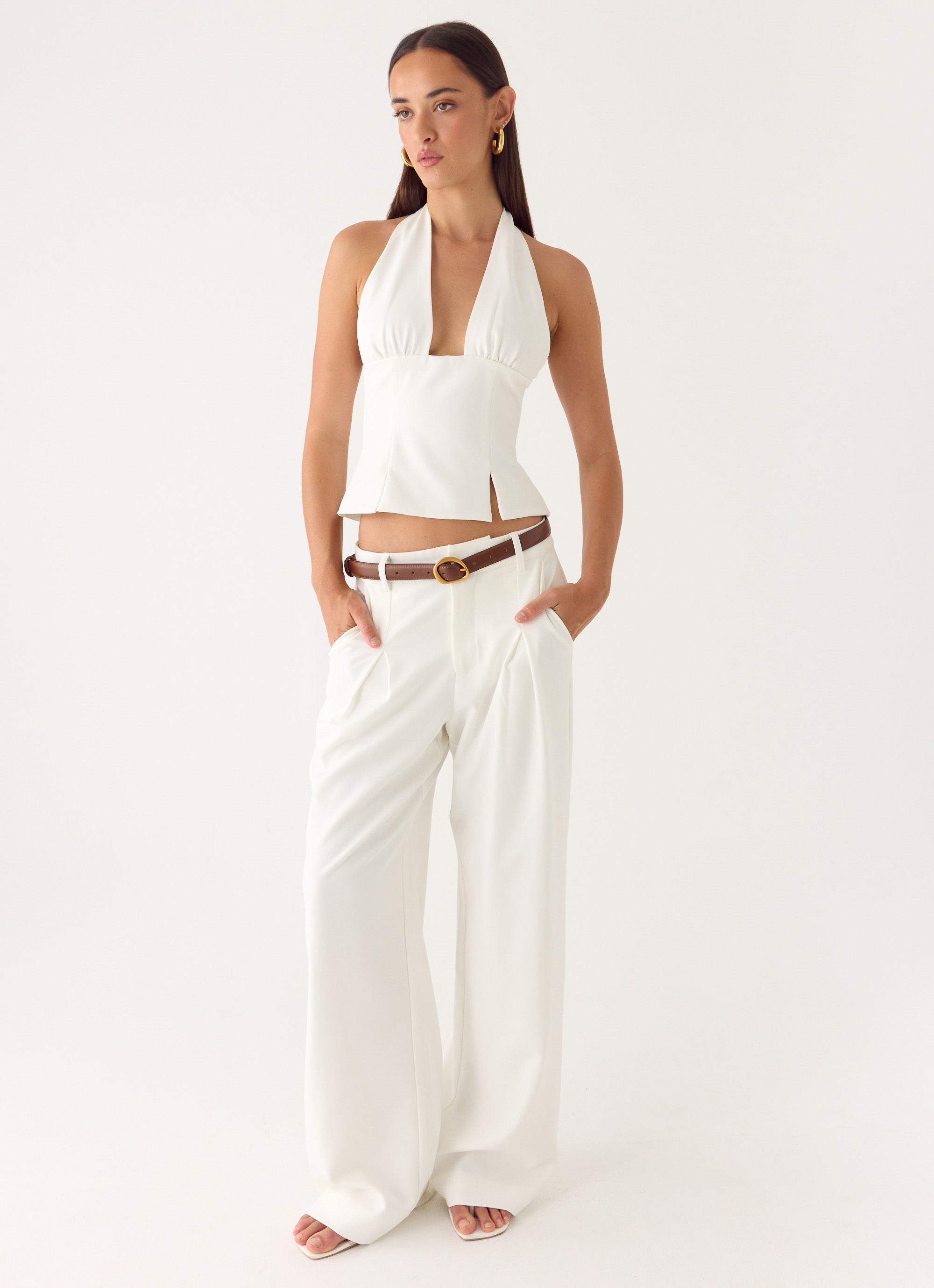 Rosallina Belt - Brown