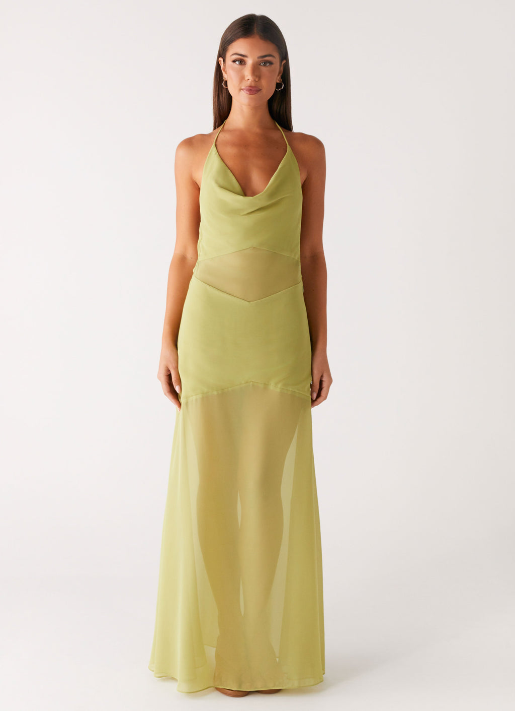 Samoa Maxi Dress - Lime