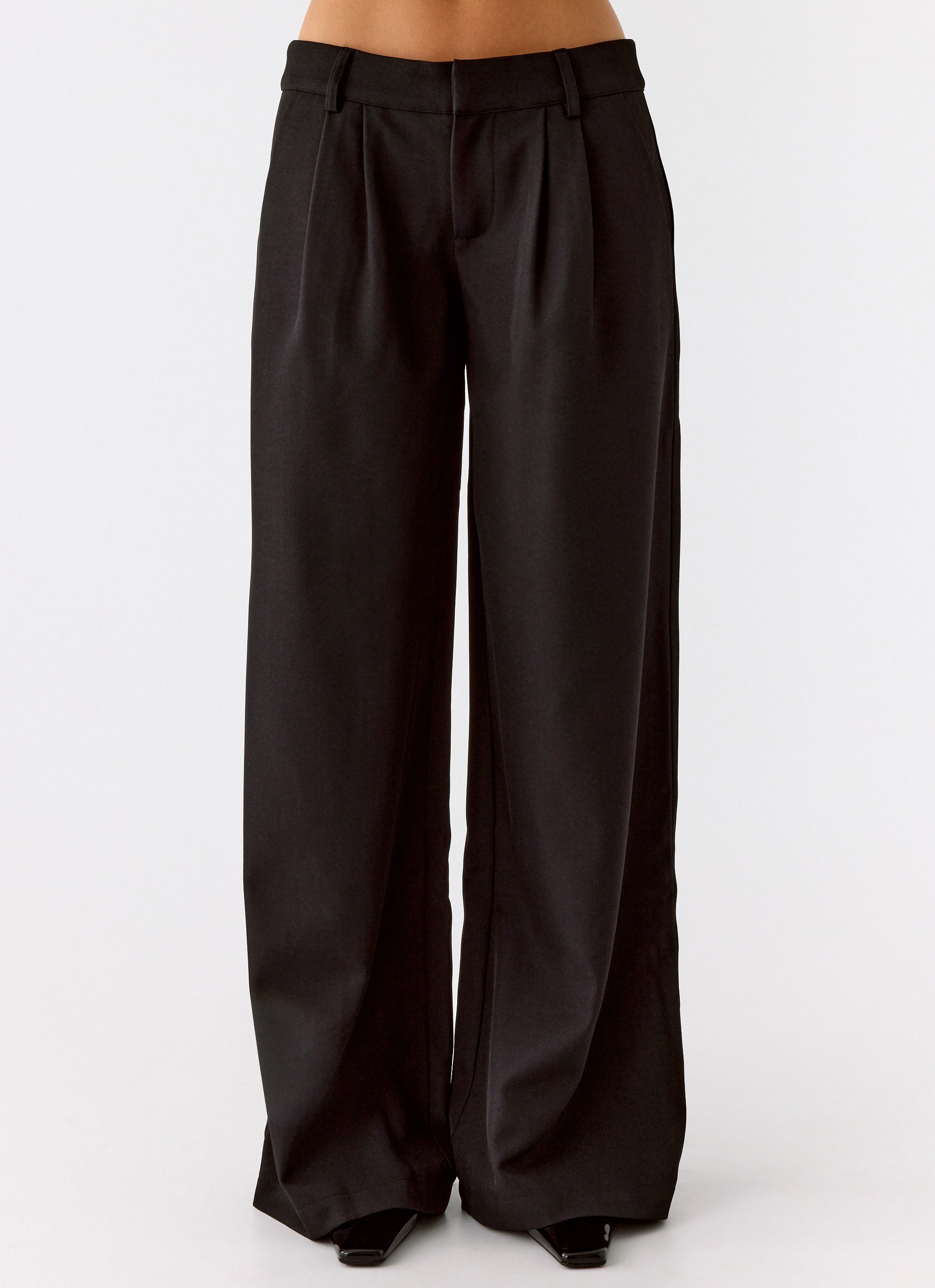 Samuel Low Rise Suiting Pants - Black