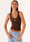 Signature Tank Top - Chocolate