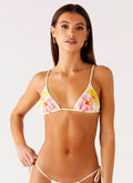 Soffa Bikini Top - Yellow Flower