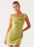 Tiegan Mini Dress - Lime