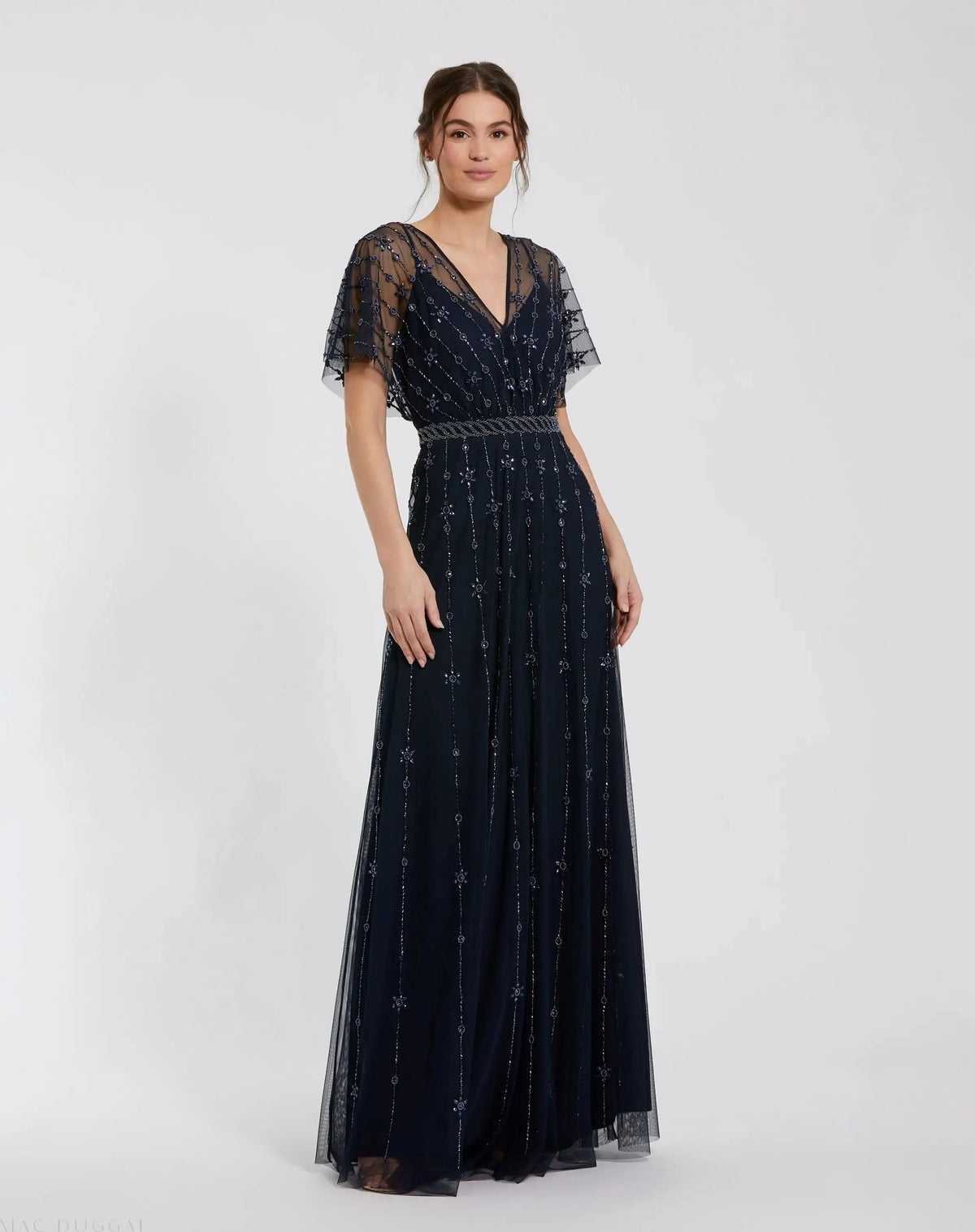 Women's Dress - Line Gown - A Line Gown