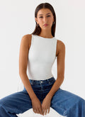 Vincenza Bodysuit - White