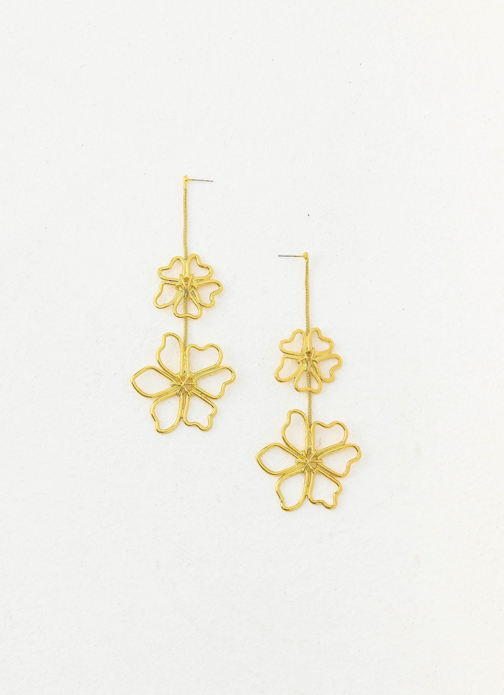 Wildflower Earrings - Gold