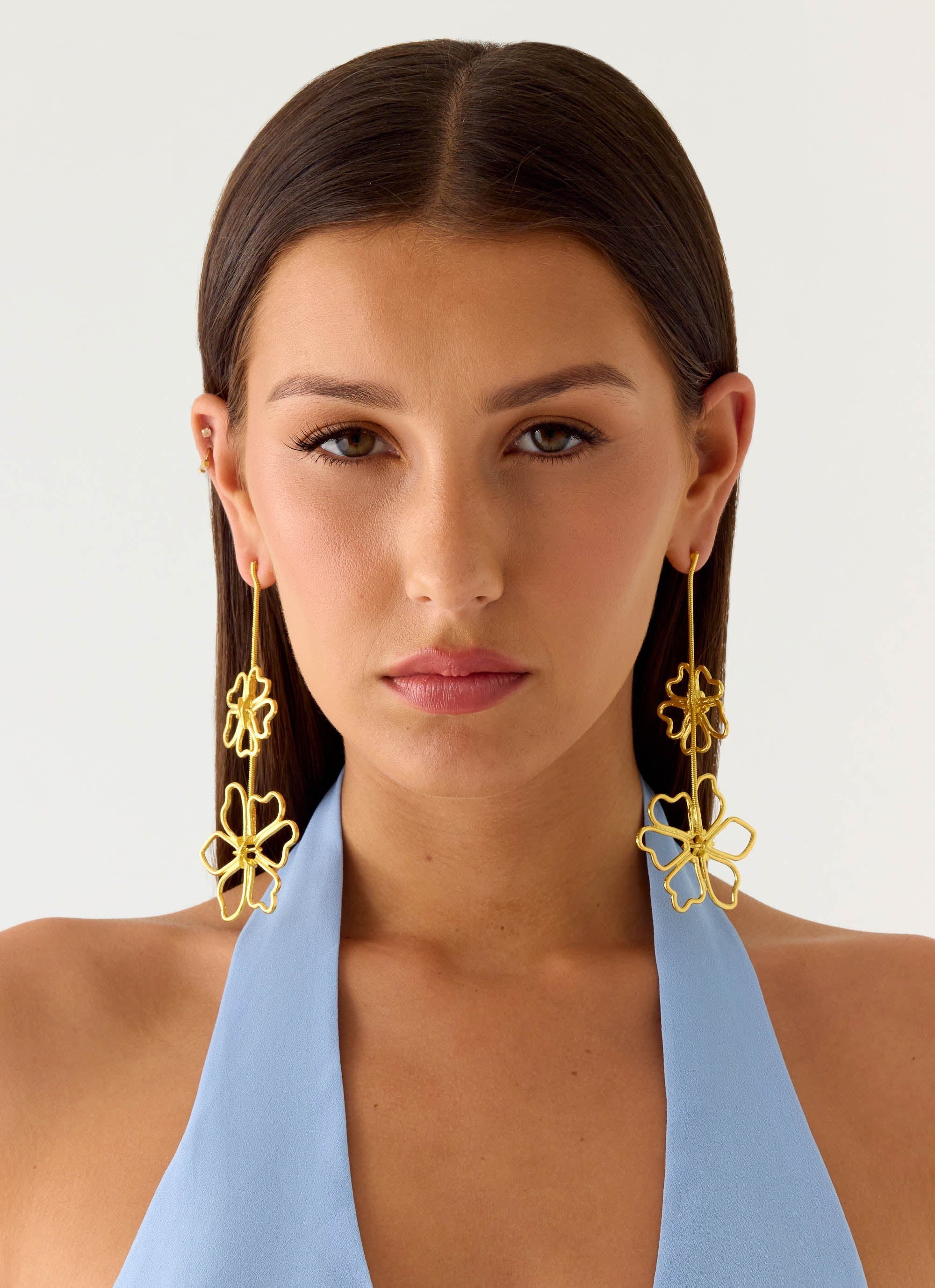 Wildflower Earrings - Gold