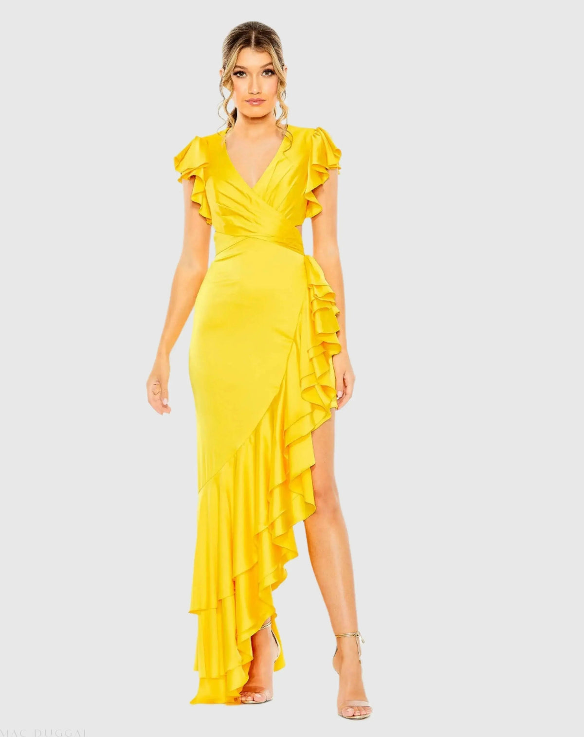 Women's Dress - Gown 1 - Ruffled Gown 1