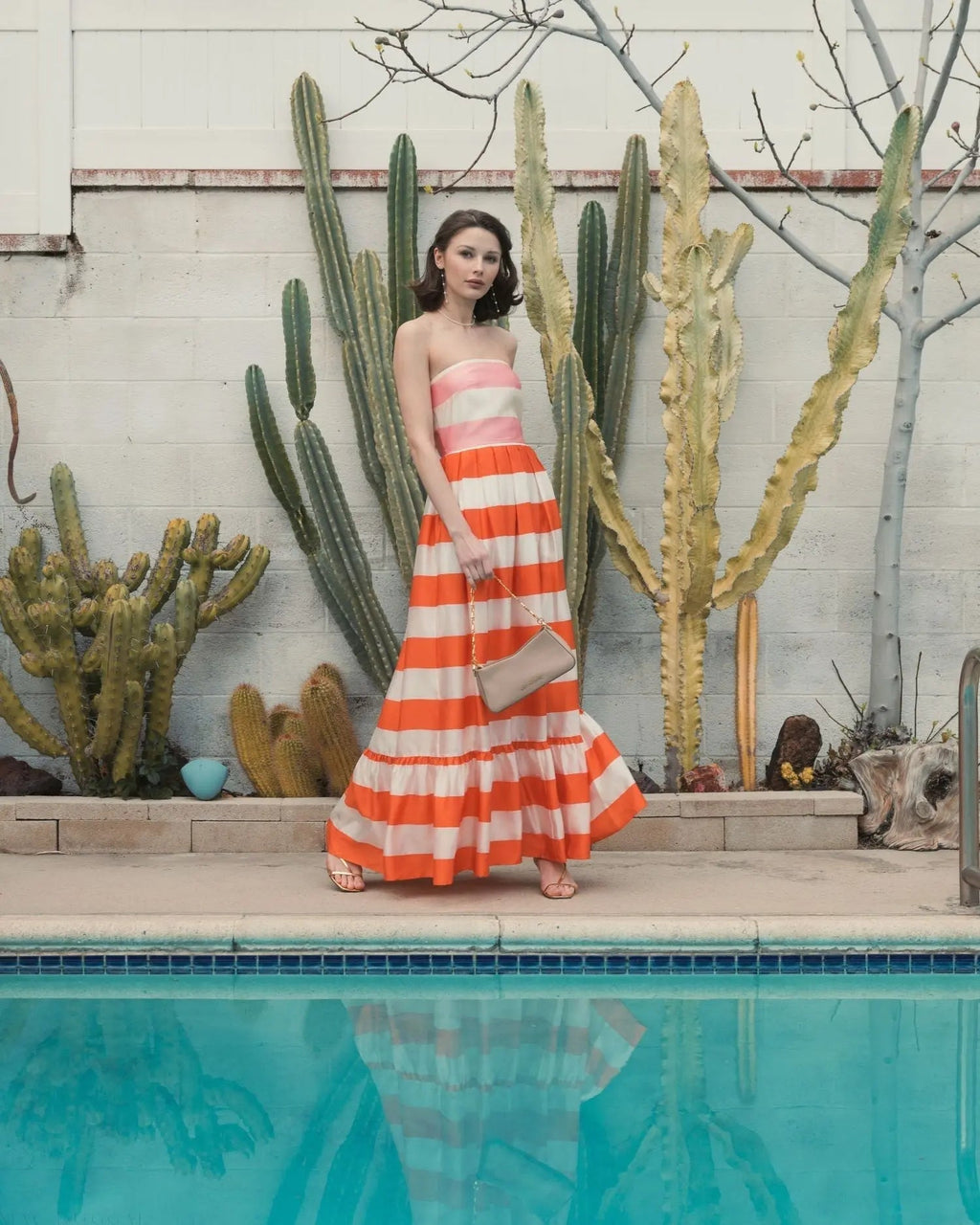 Women's Maxi Dress Strapless